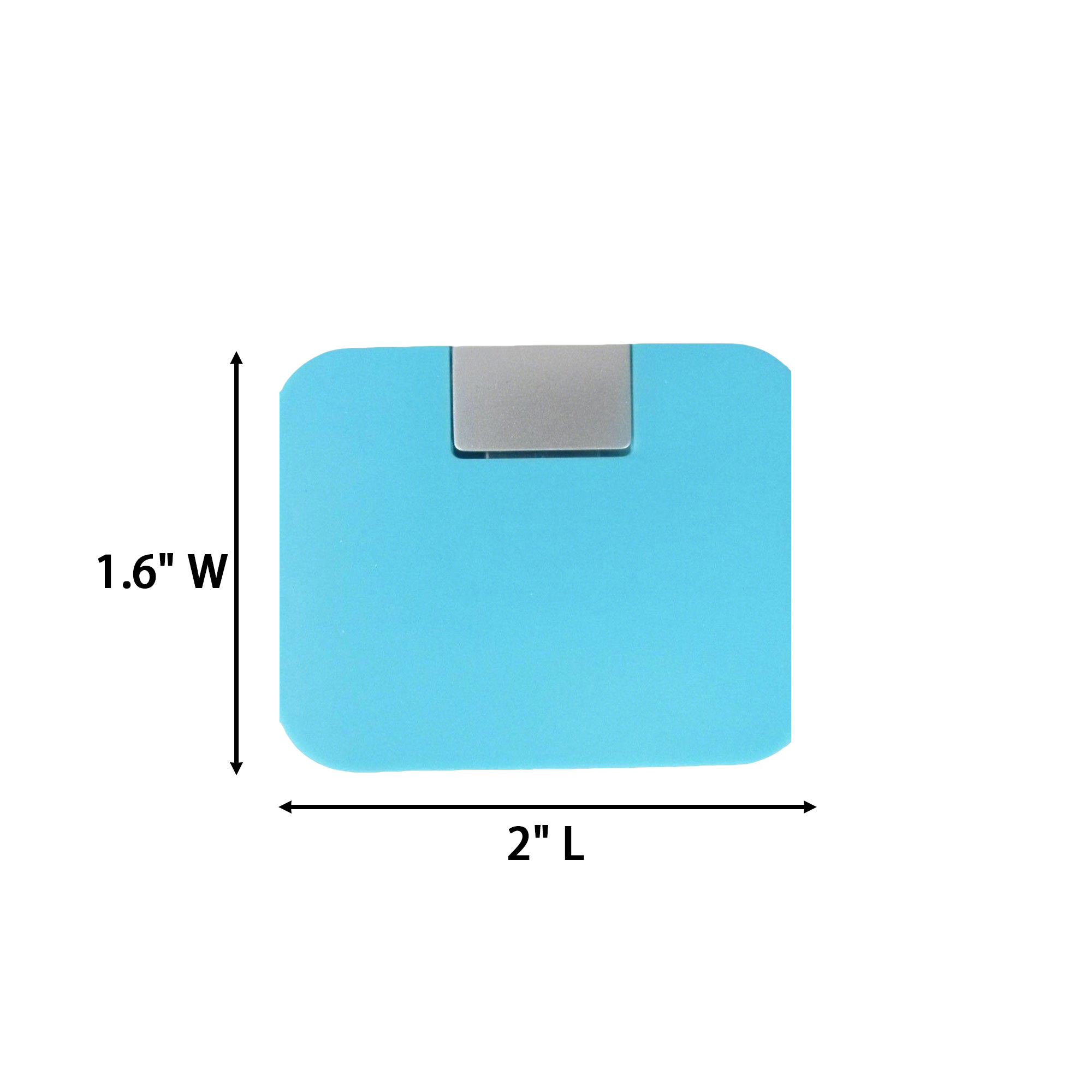 Universal Serial Bus Four Port Hub With Swivel Connector 2" Length X 1.6" Width 8