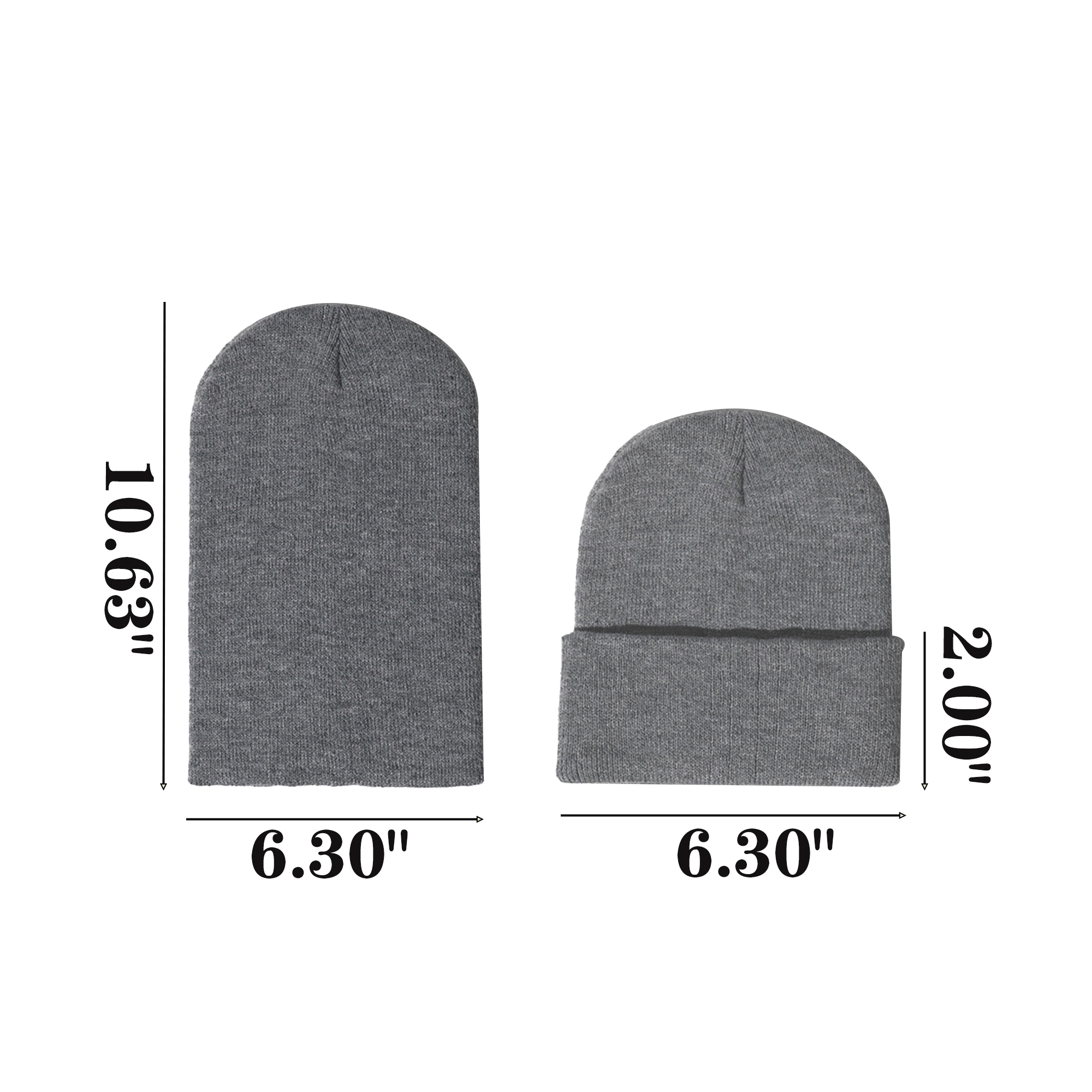 Custom Acrylic Warm Knit Hat 3