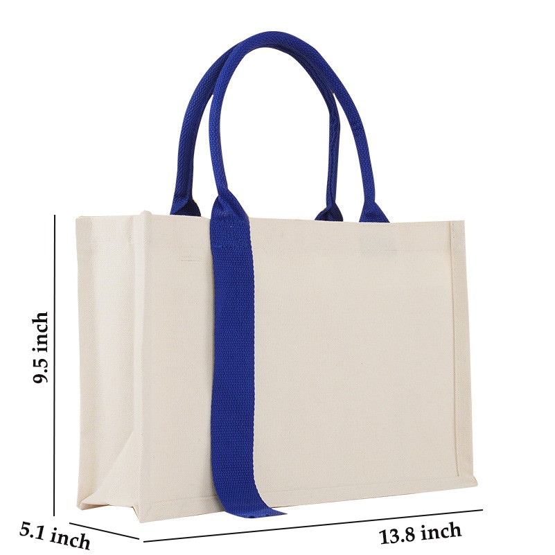 Canvas Cotton Tote Bag With A Streamer 3