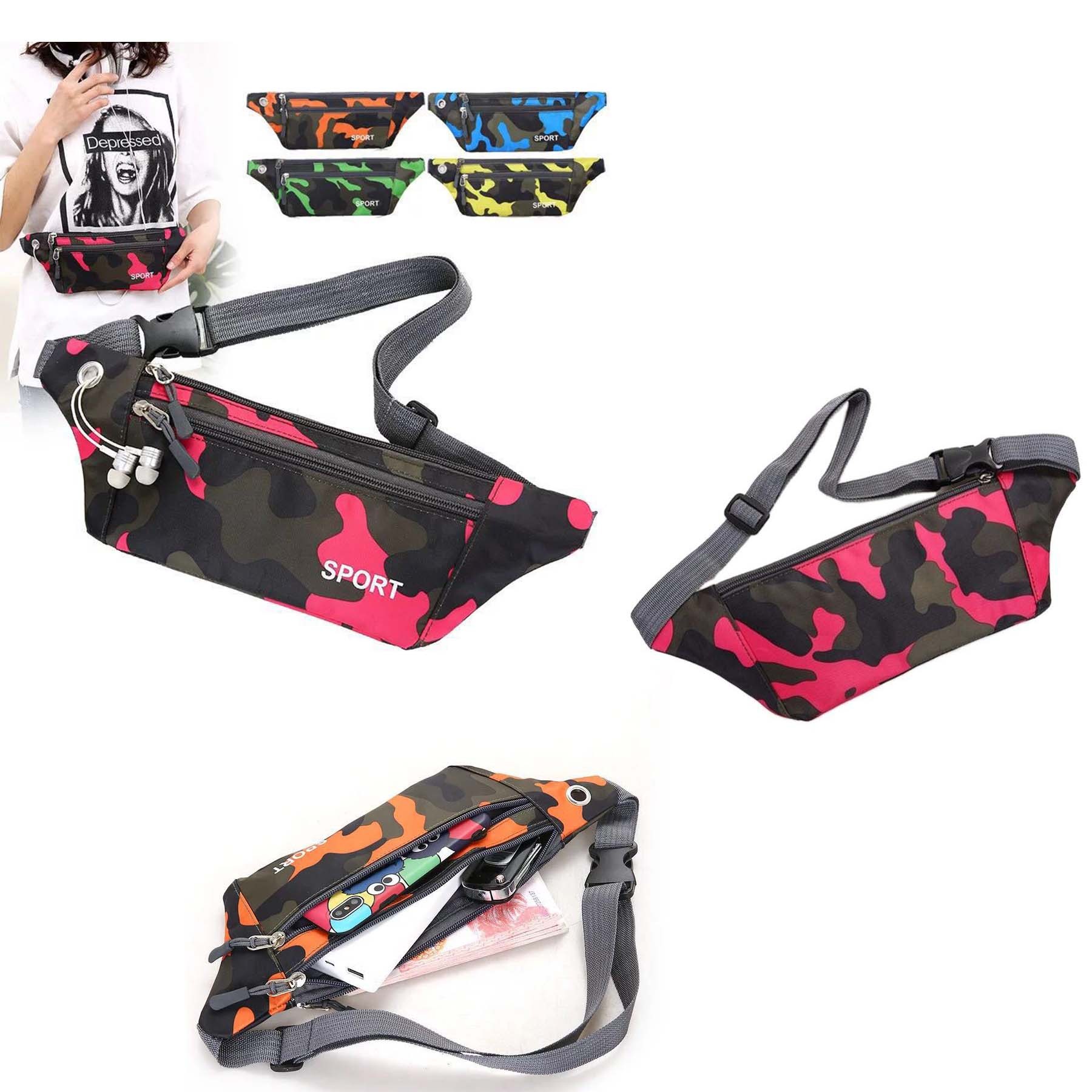 Camouflage Sports Fanny Pack 2
