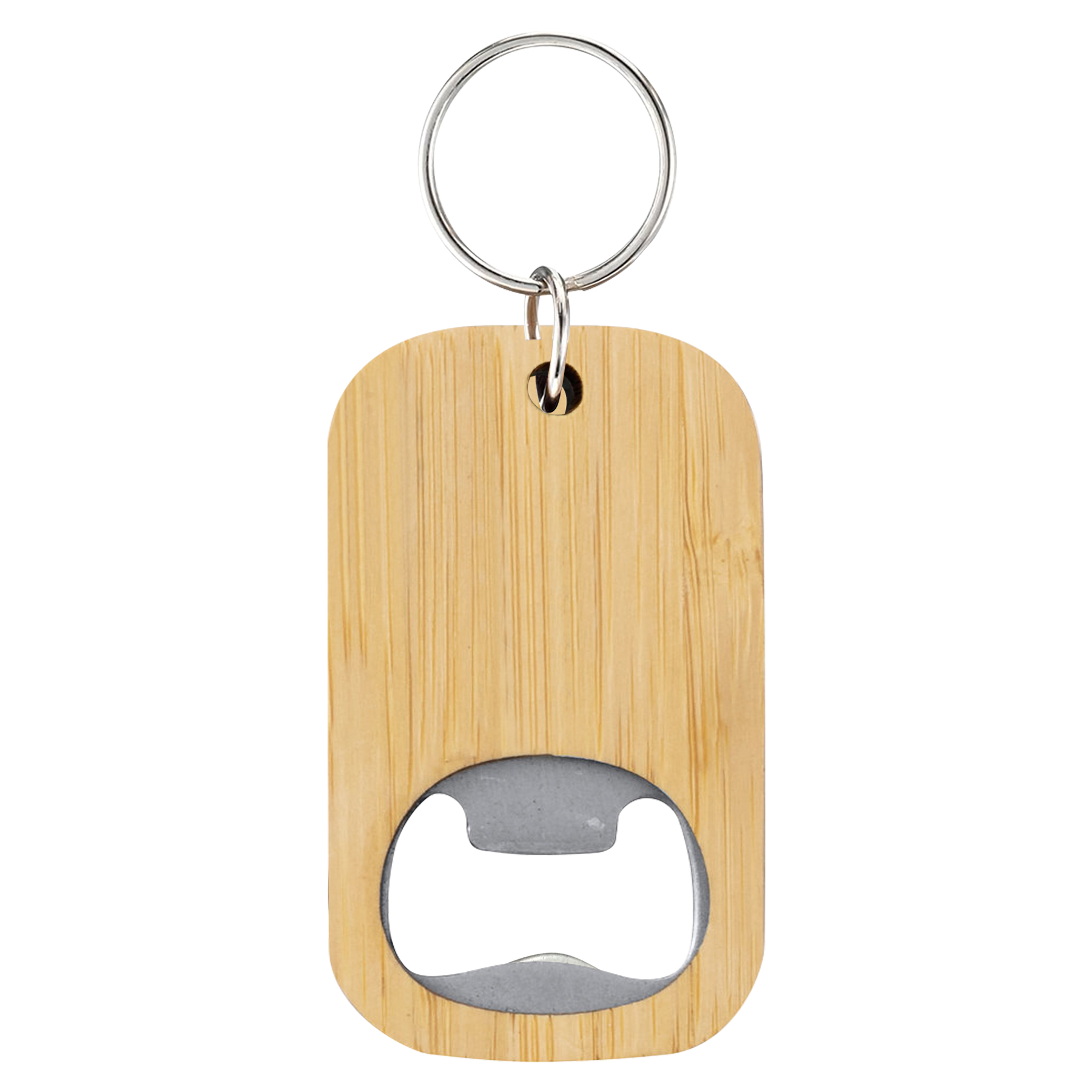 Wooden Handle Bottle Opener With Keychain 8