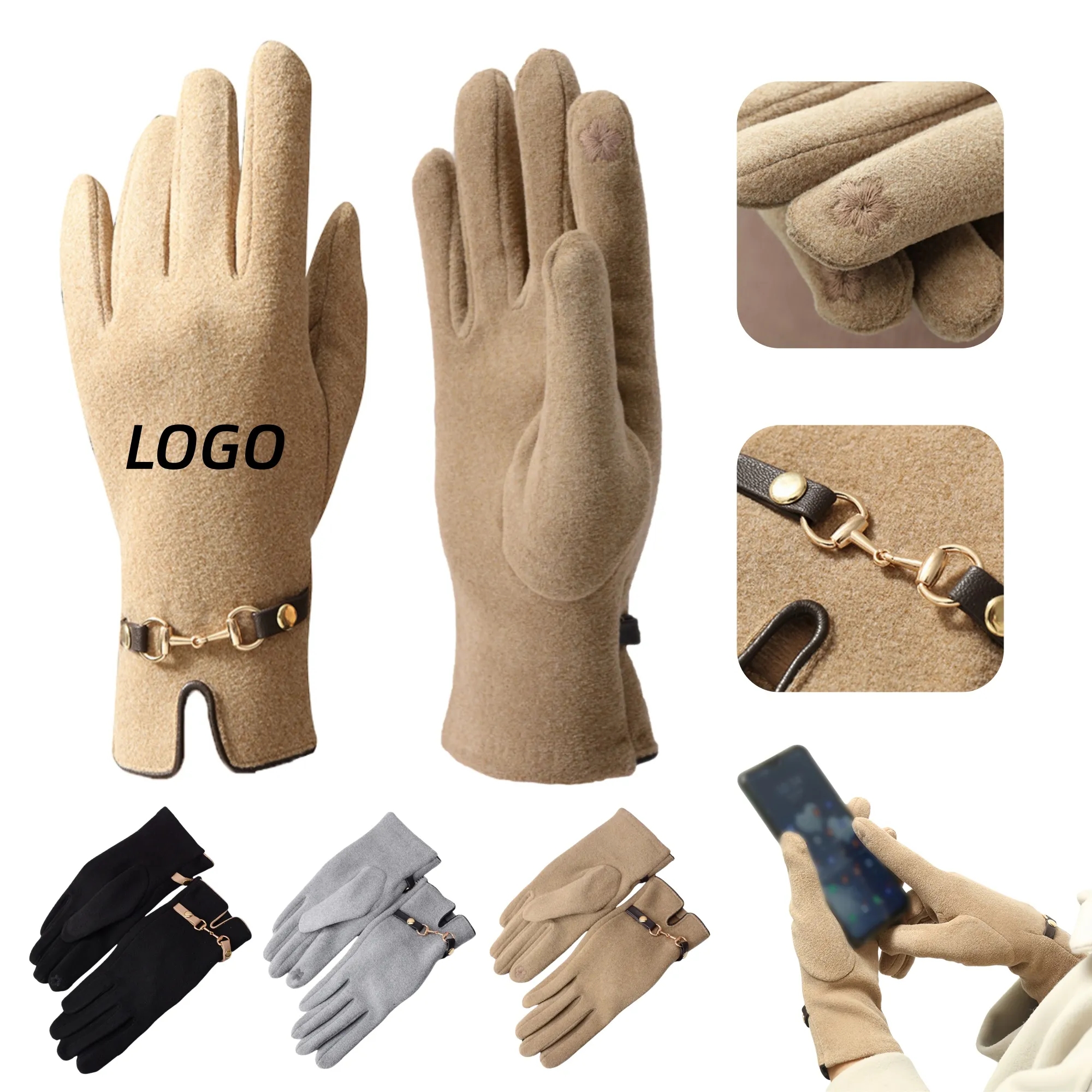 Winter Touch Screen Warm Gloves 1