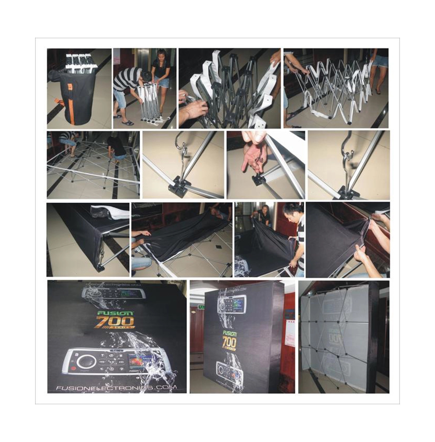 8'x8' Hassle-Free Pop-up Backdrop Series 3