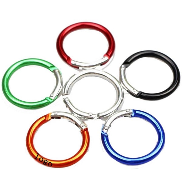 2" Round Circle Carabiner 4