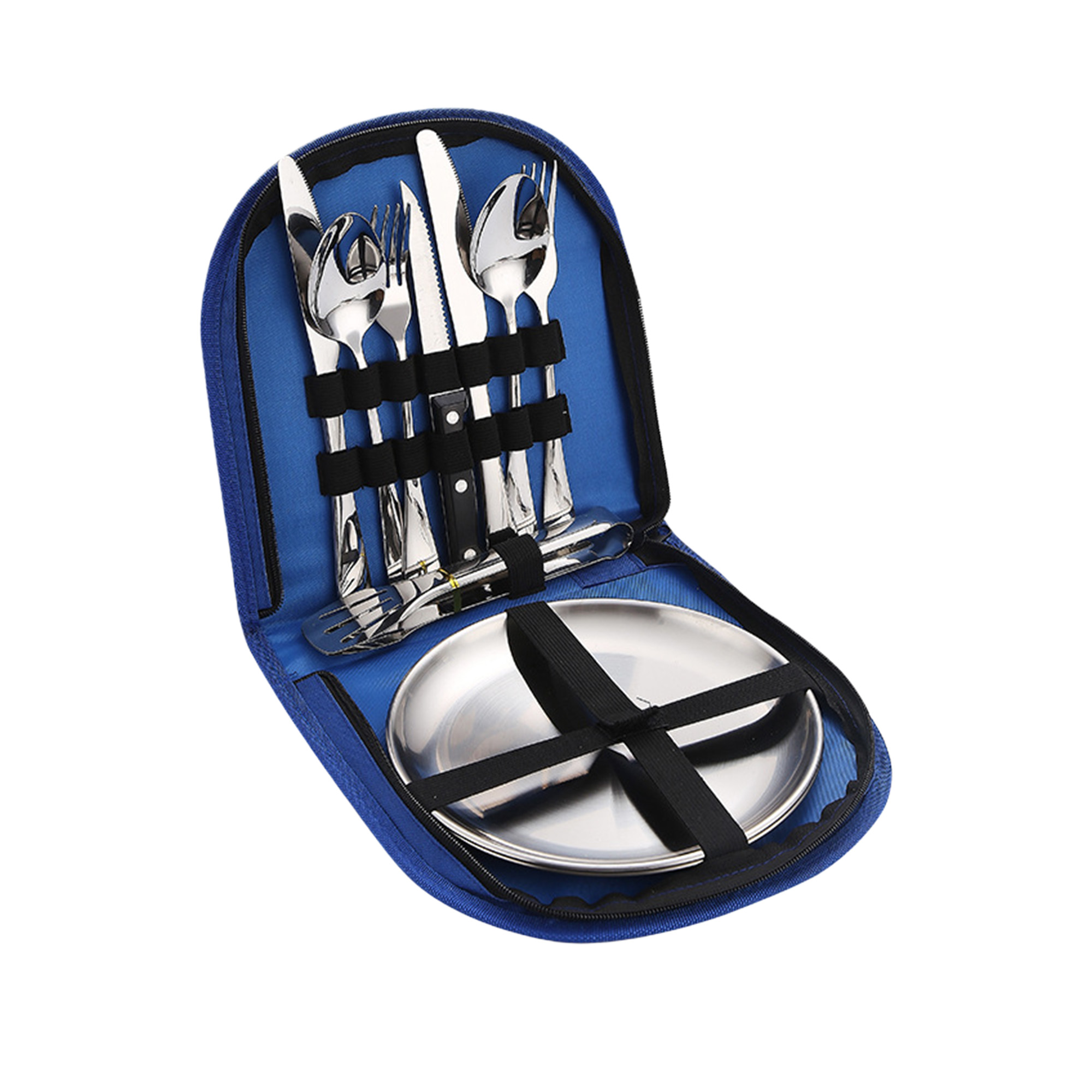 Portable Silver Tableware Set 5