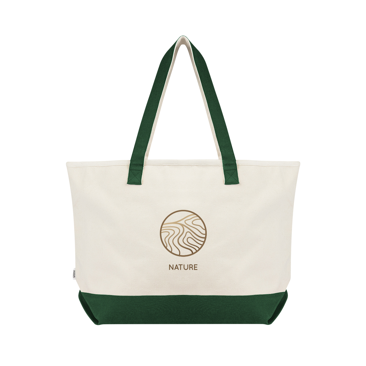 Large Starboard Recycled Cotton Canvas Tote Bag, custom tote bag with logo imprint 14