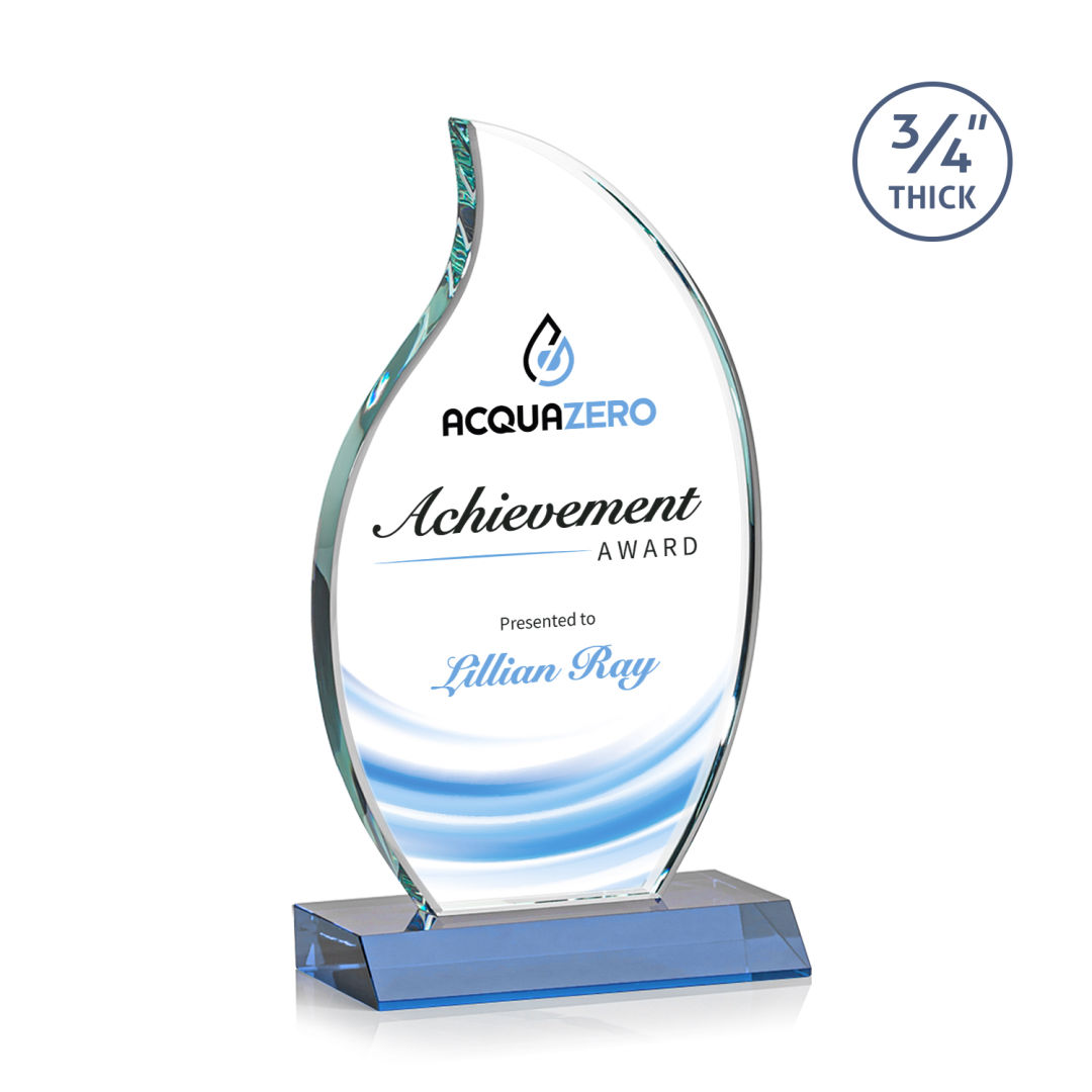 Croydon Flame VividPrint™ Award - Sky Blue 3
