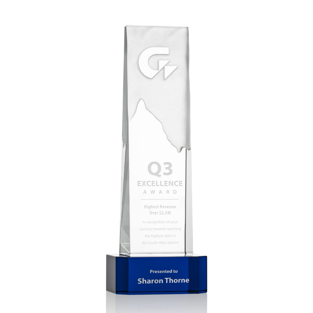 Rushmore Award on Base - Blue 5