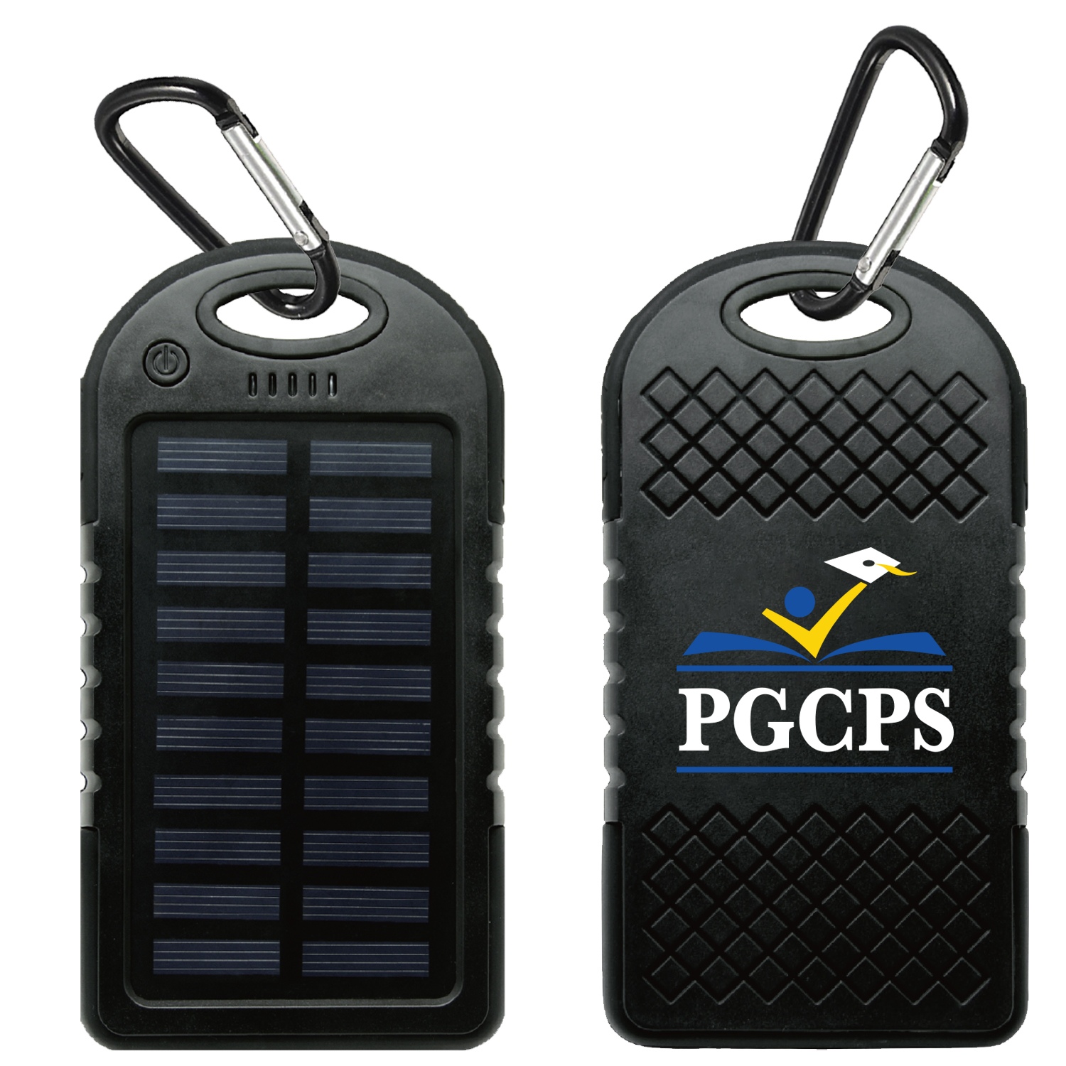 4,000 mAh Solar Dual Port Water Resistant Power Bank 1