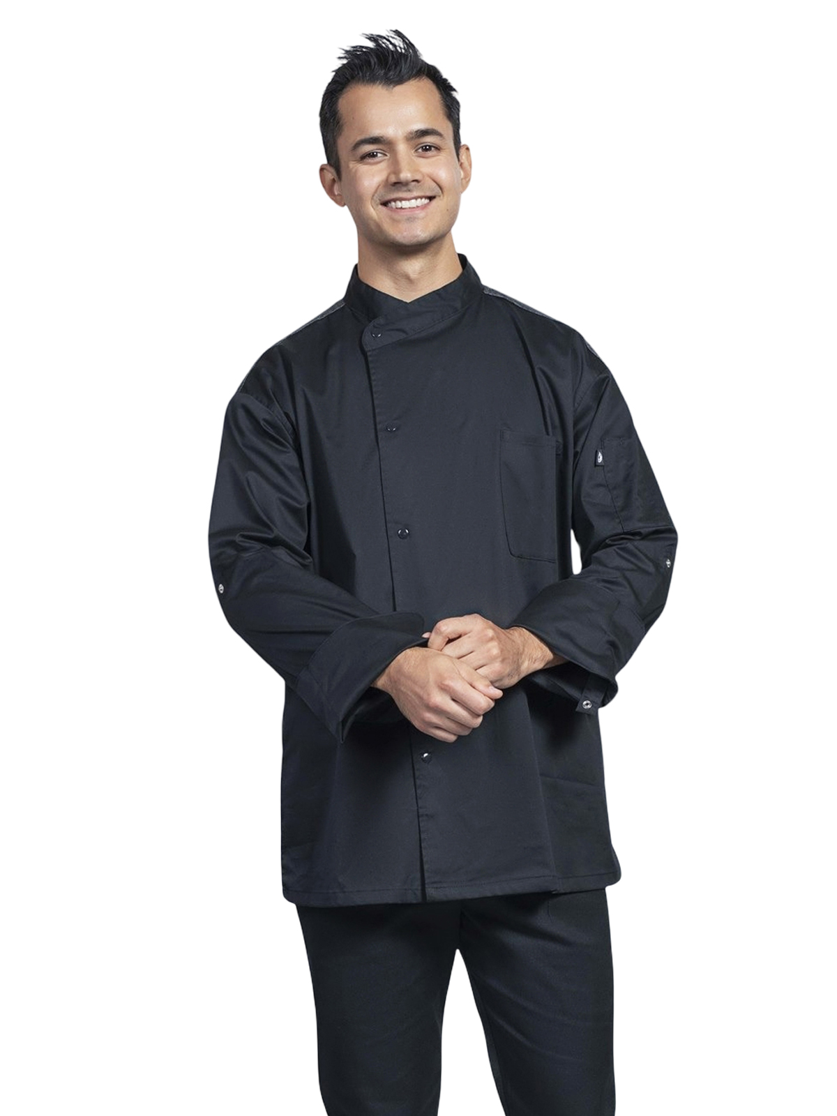 Uncommon Chef - Unisex Two-Pocket Roma Chef Coat 1