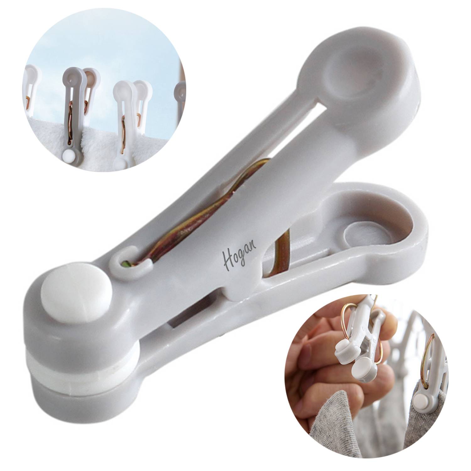 Plastic Non-Marking Drying Clothespin 4