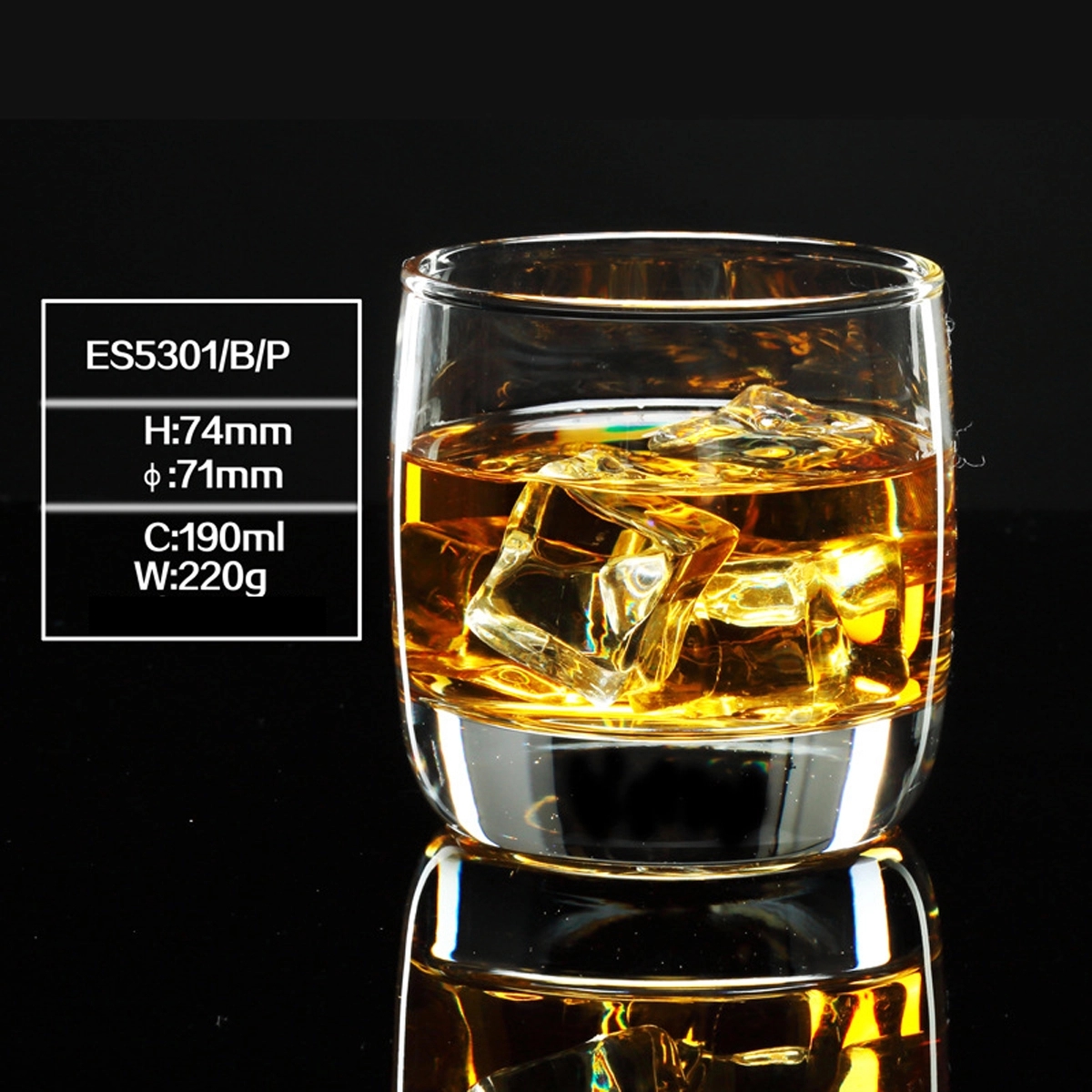 Heavy Base Whiskey Glasses 8
