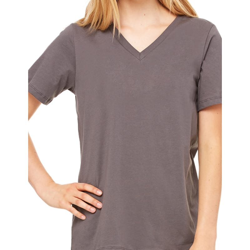 Bella Missys Relaxed Jersey Short-Sleeve V-Neck T-Shirt 8