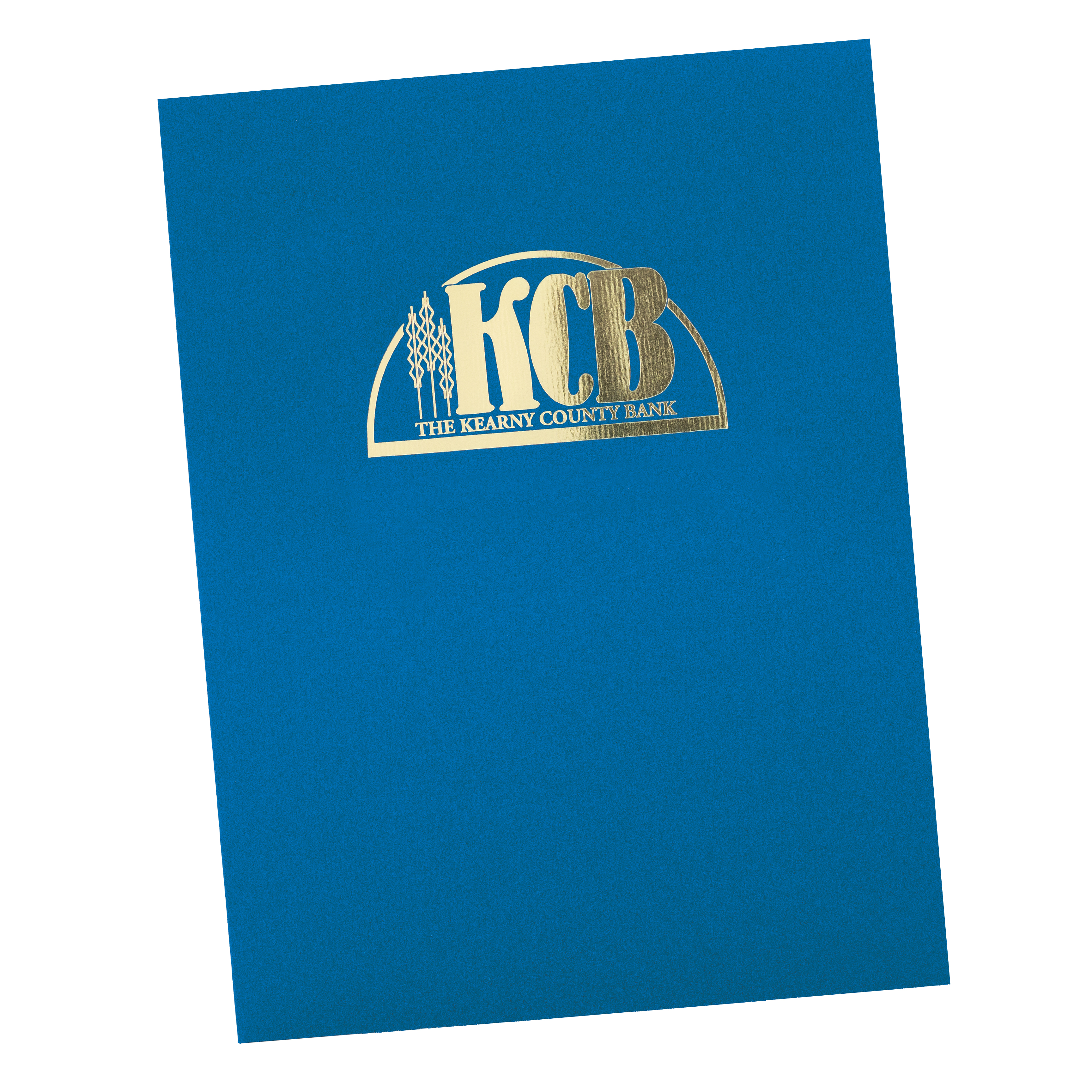Quick Ship Foil Stamped Linen Pocket Folders 36