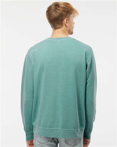 Unisex Midweight Pigment-Dyed Crewneck Sweatshirt - PRM3500 78