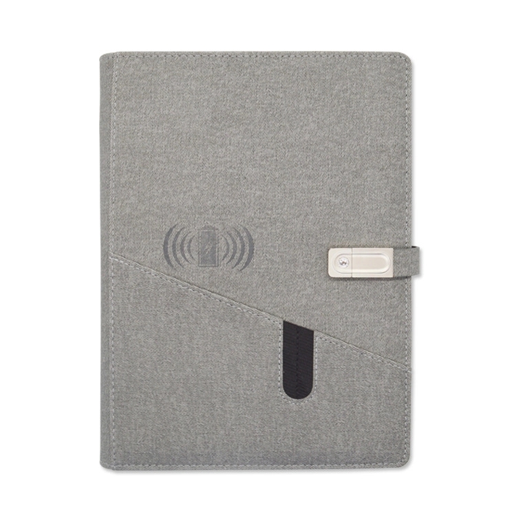 Wireless Charging Notebook With 16G Usb Flash Disk 4
