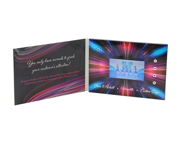 4.3" Video Brochure Electronic Business Card 5