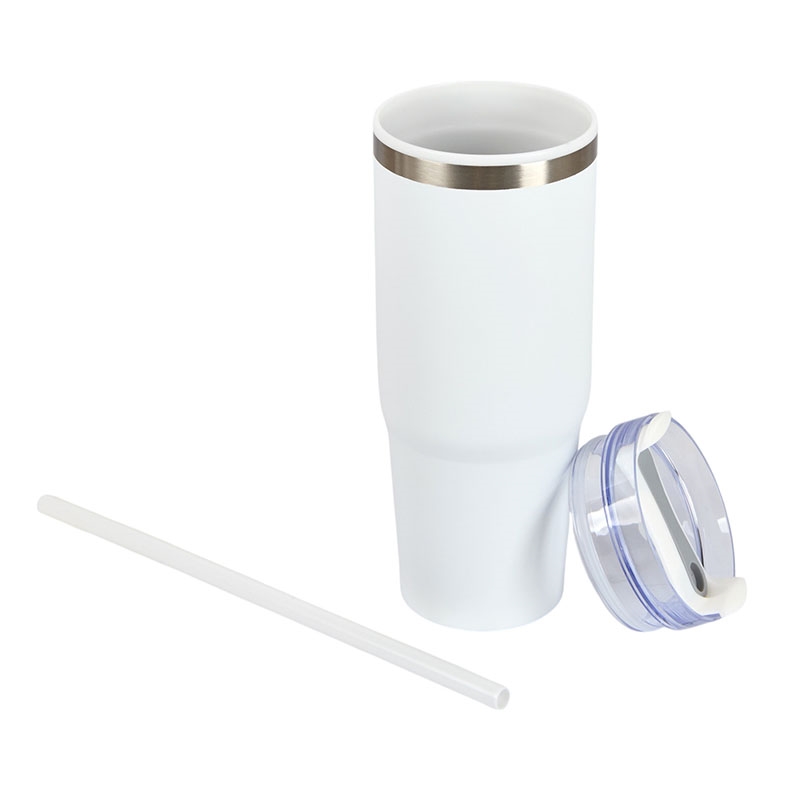 Yesler 30 oz. Double Wall Steel/PP Liner Travel Tumbler 14