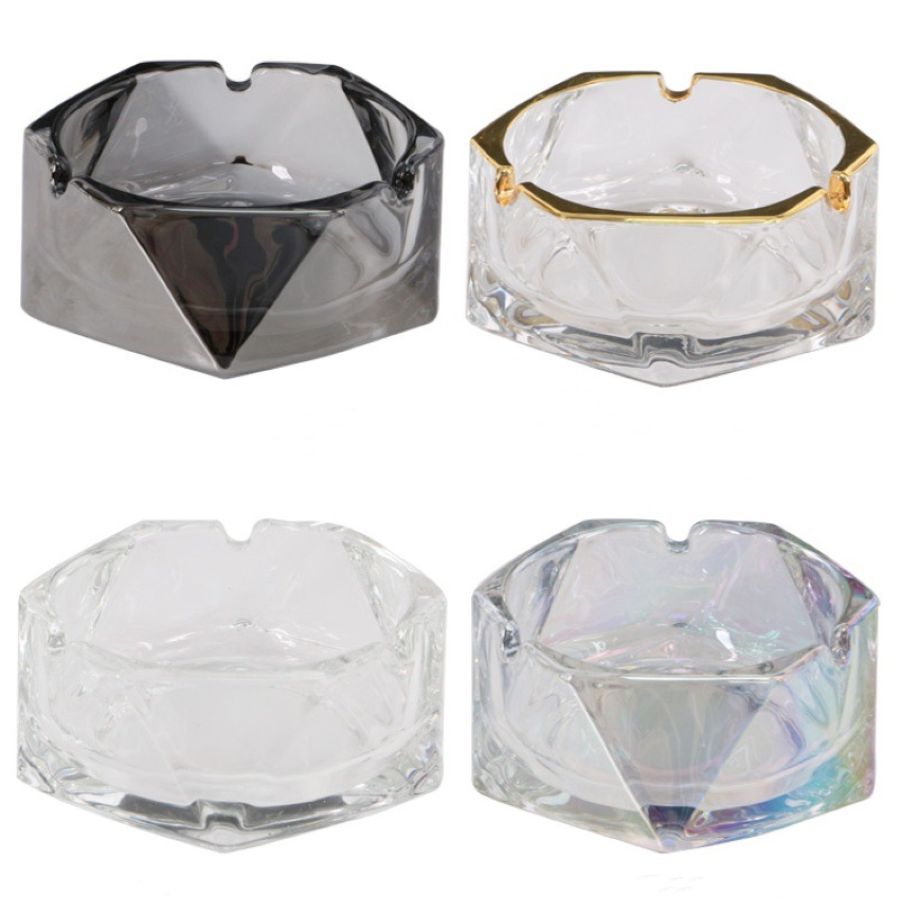 Mini hexagonal ashtray 1