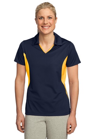 Sport-Tek® Women's Side Blocked Micropique Sport-Wick Polo 23