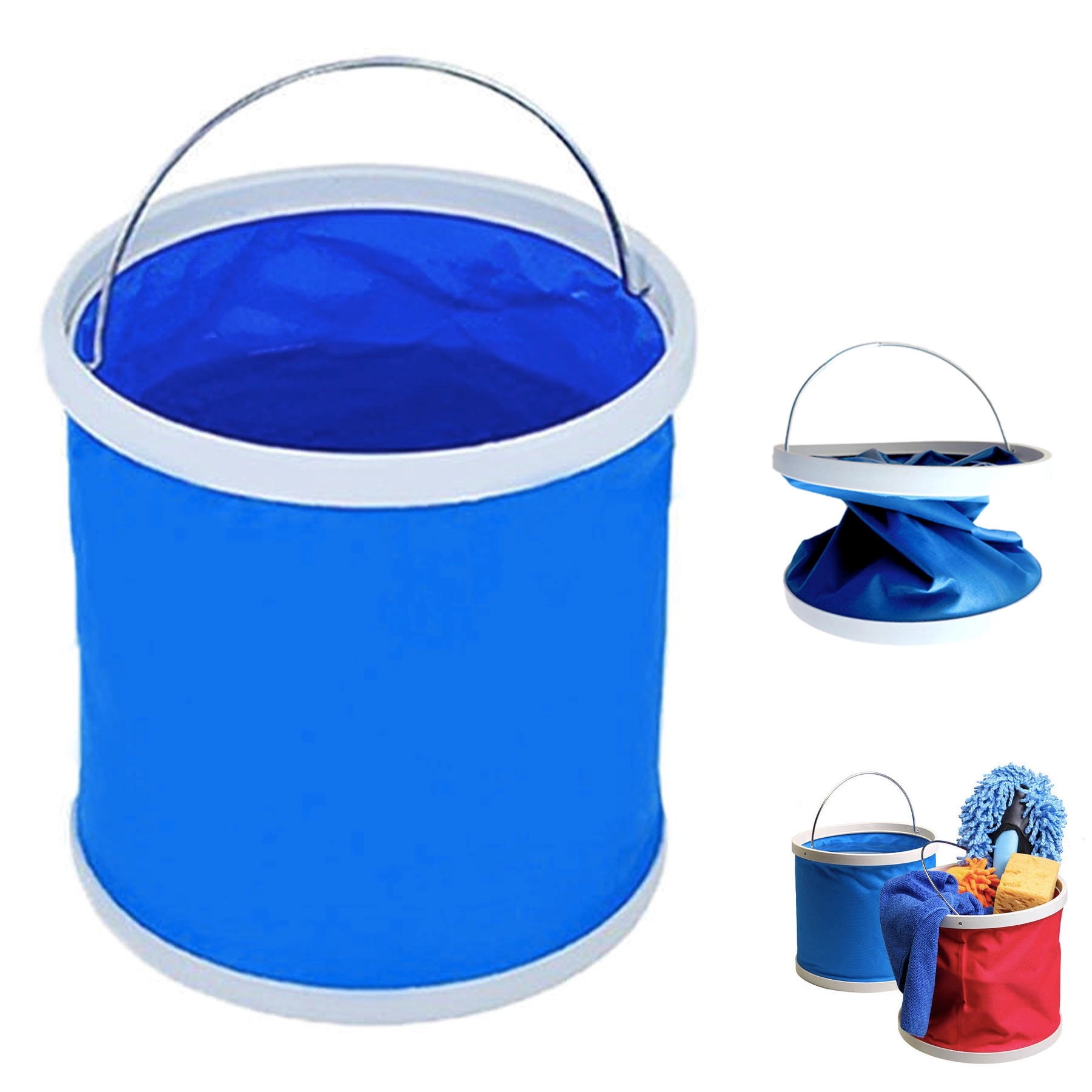 9L Foldable Oxford Cloth Bucket 3