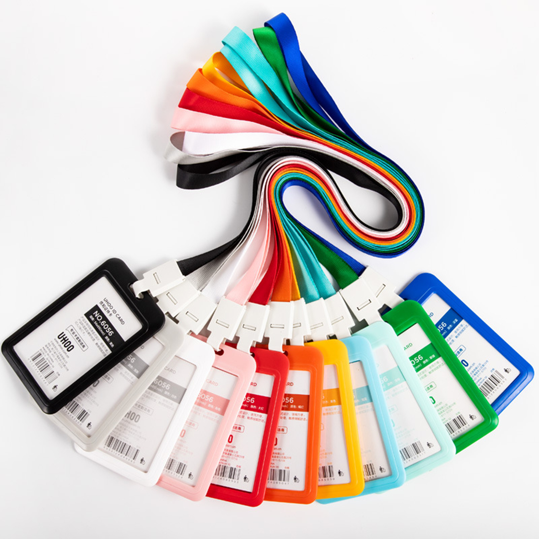 Lanyard With Plastic ID Card Holder 2