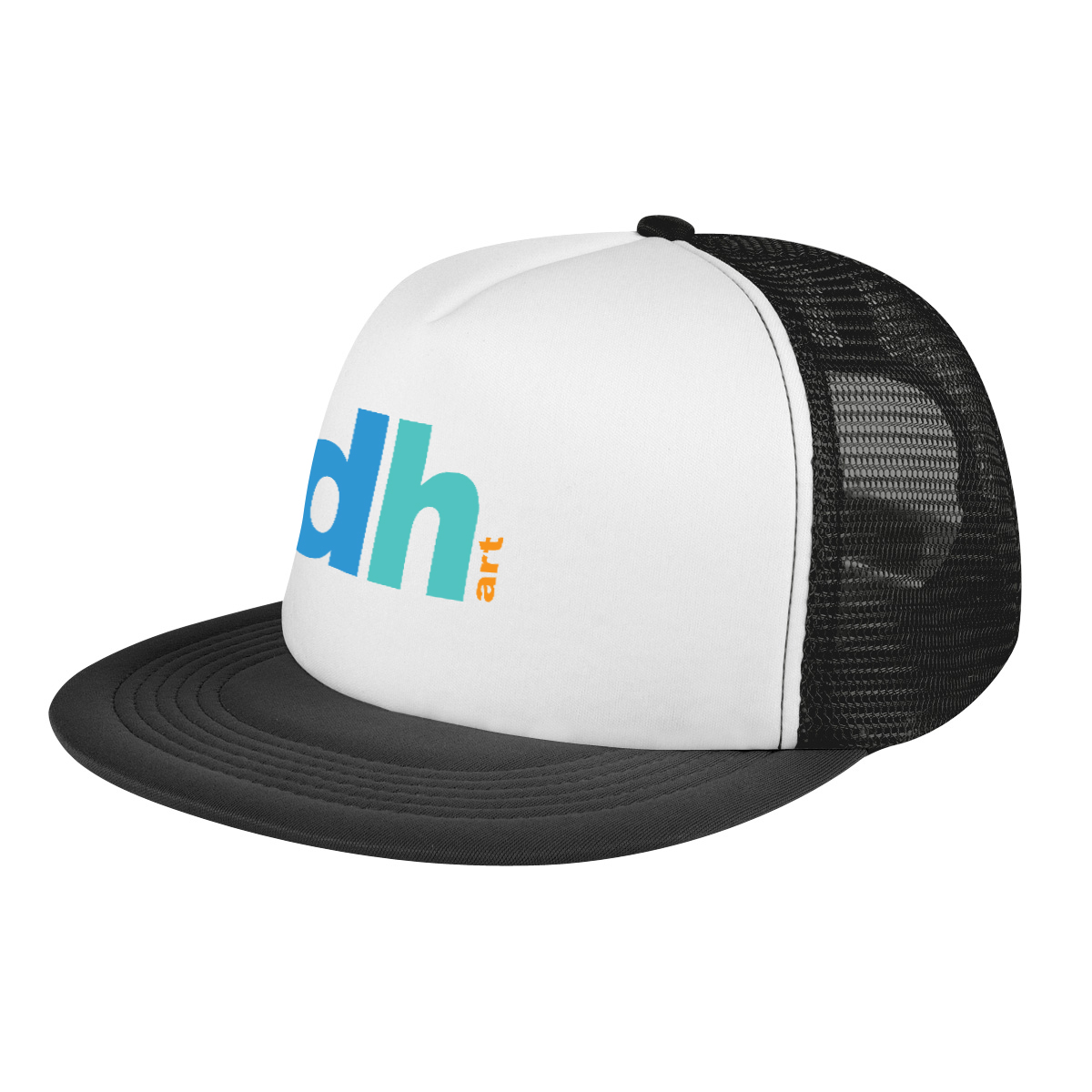 FLAT BILL TRUCKER CAP 8