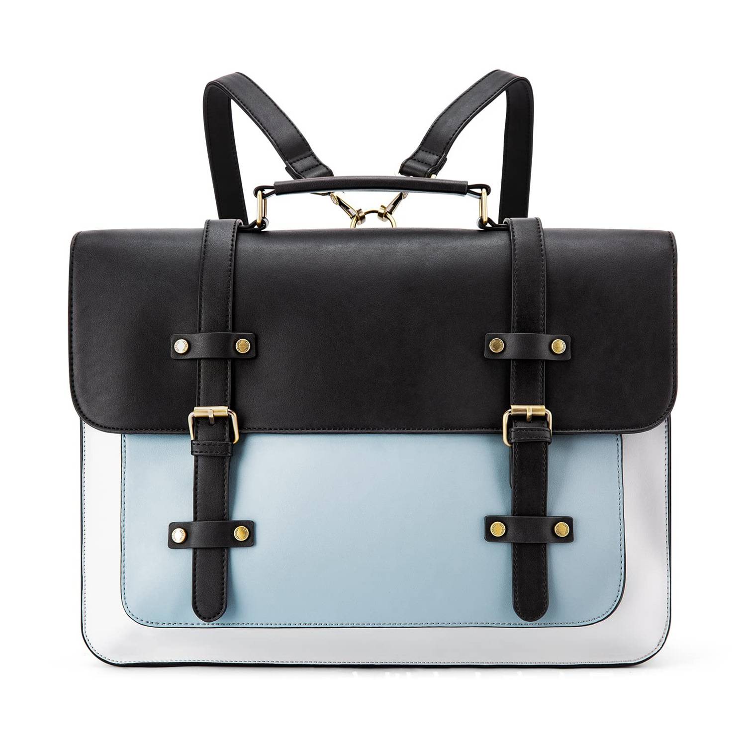 Laptop for Women 15.6 inch Briefcase Genuine Leather Bag 10