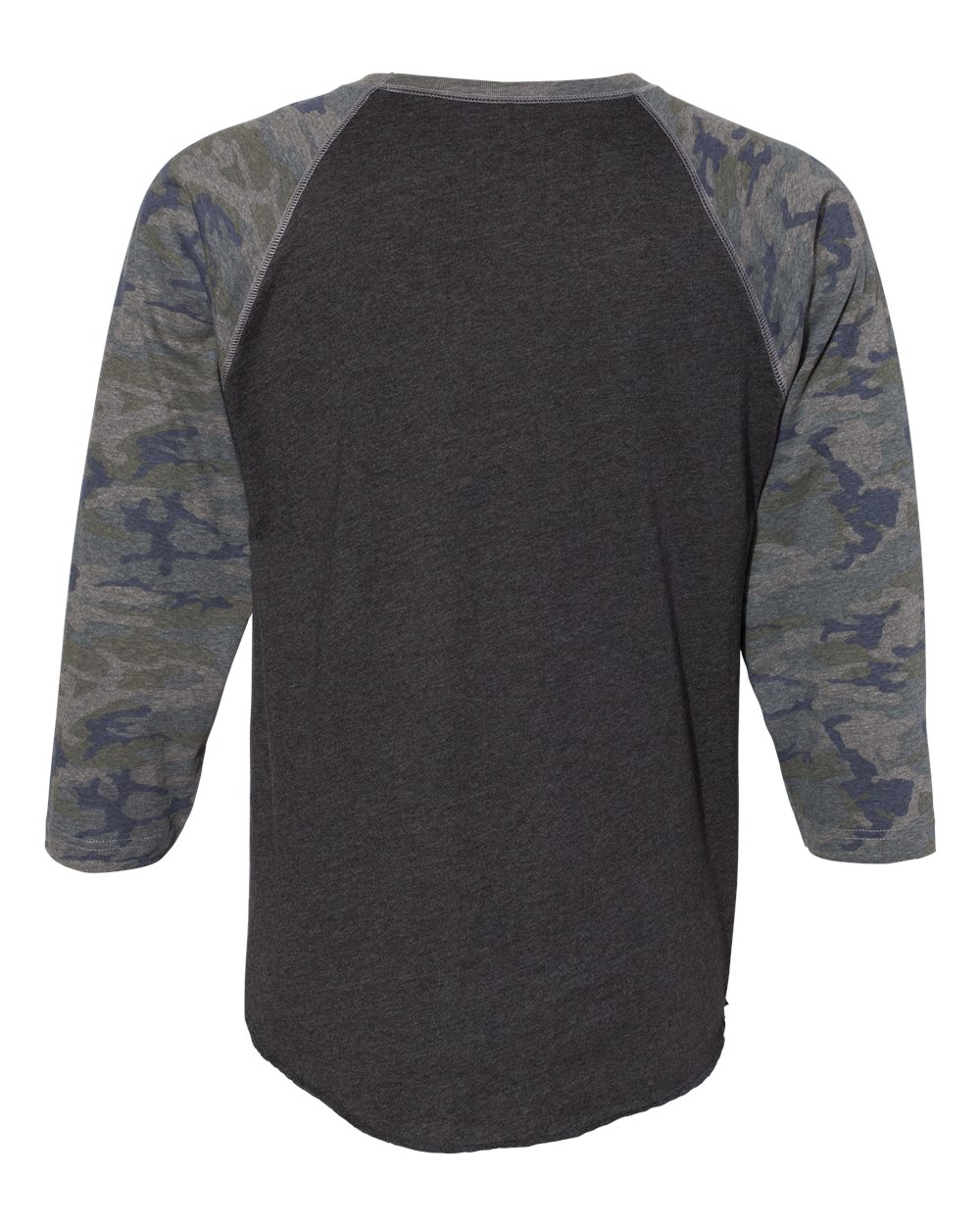 Unisex Baseball Fine Jersey Three-Quarter Sleeve Tee - 6930 42