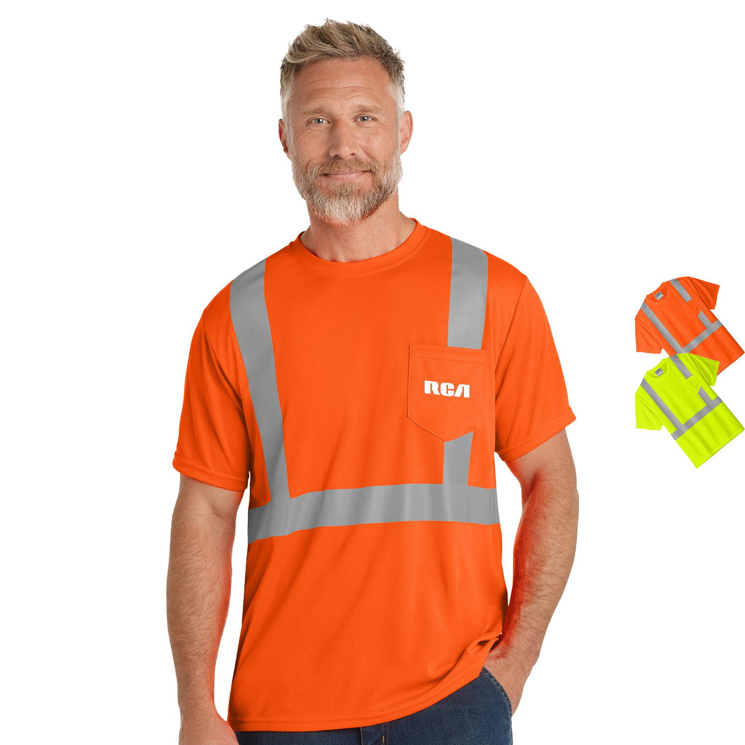 CornerStone® ANSI 107 Class 2 Mesh Tee 2