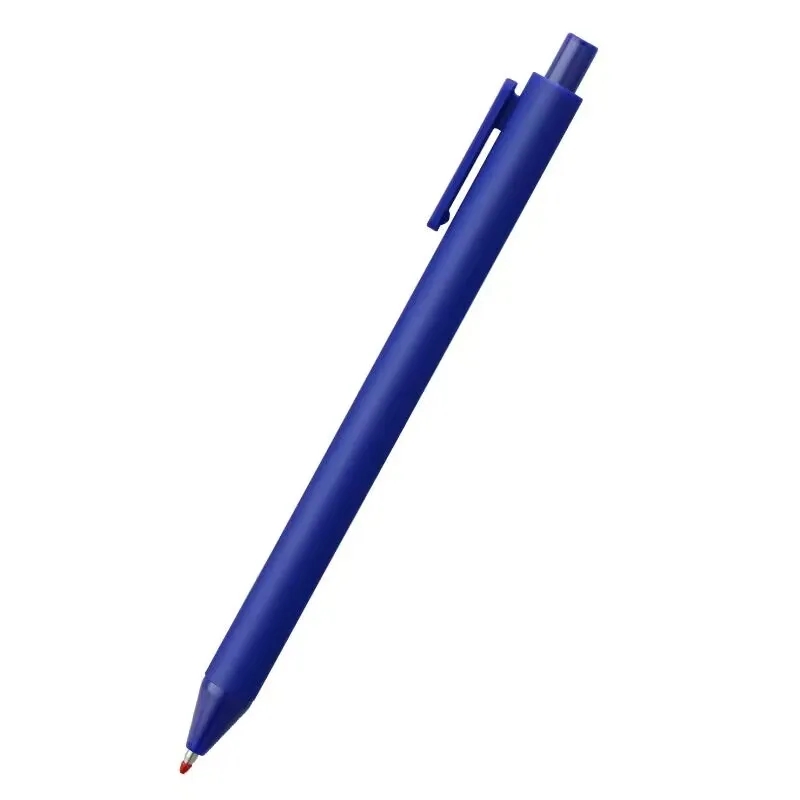 Solid Trim Click Stick Ballpoint Pen with Pocket Clip 10