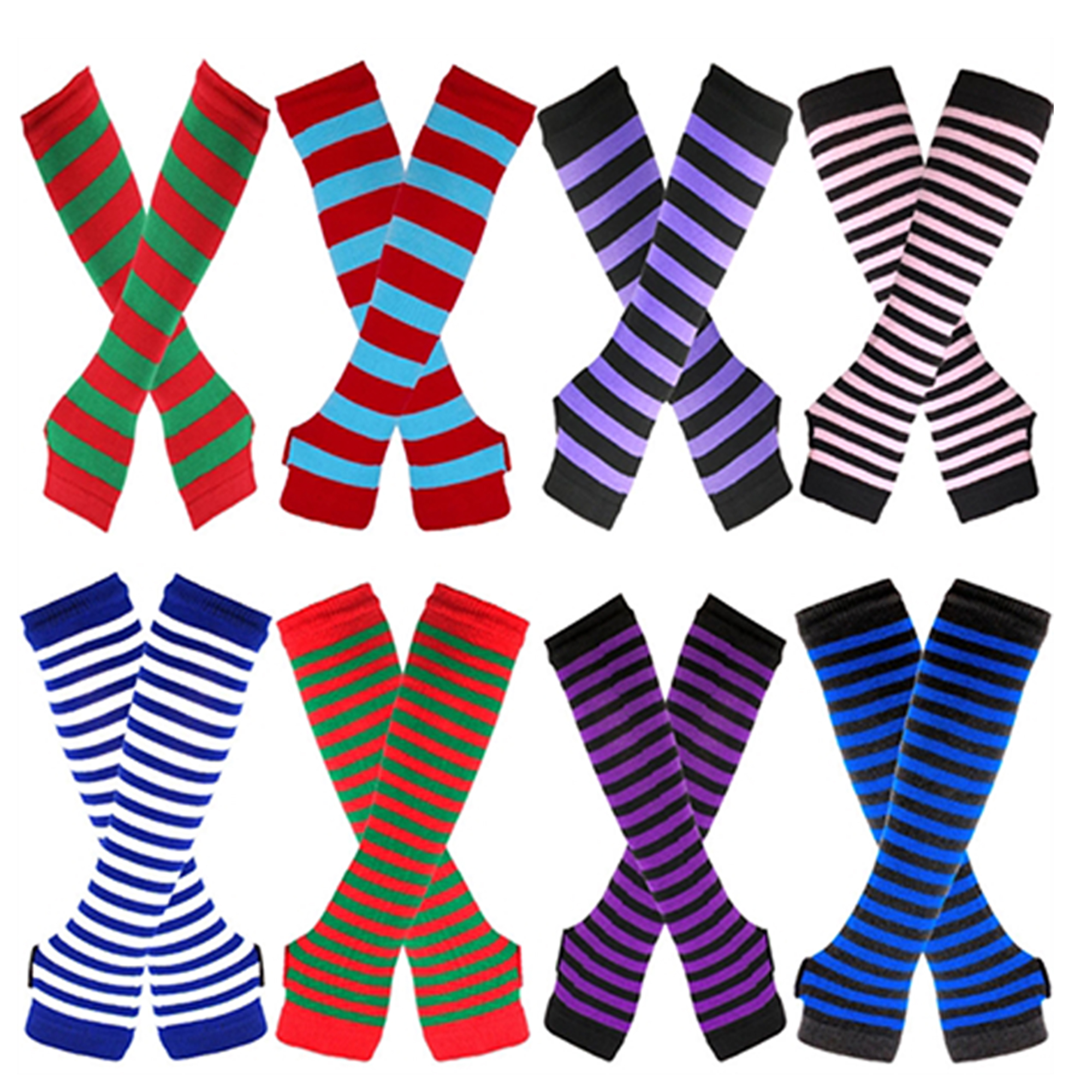 Practical Knit Arm Warmer Gloves 5