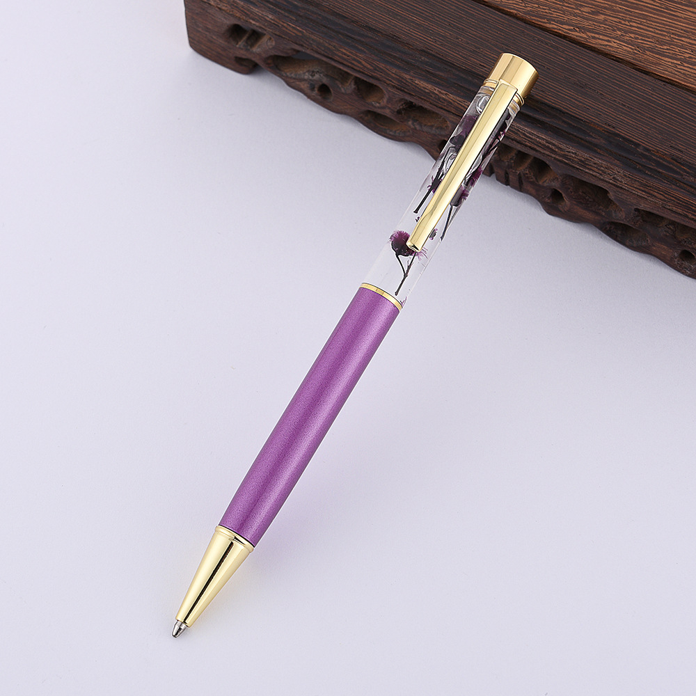 Flower Dynamic Liquid Ball Pen 1