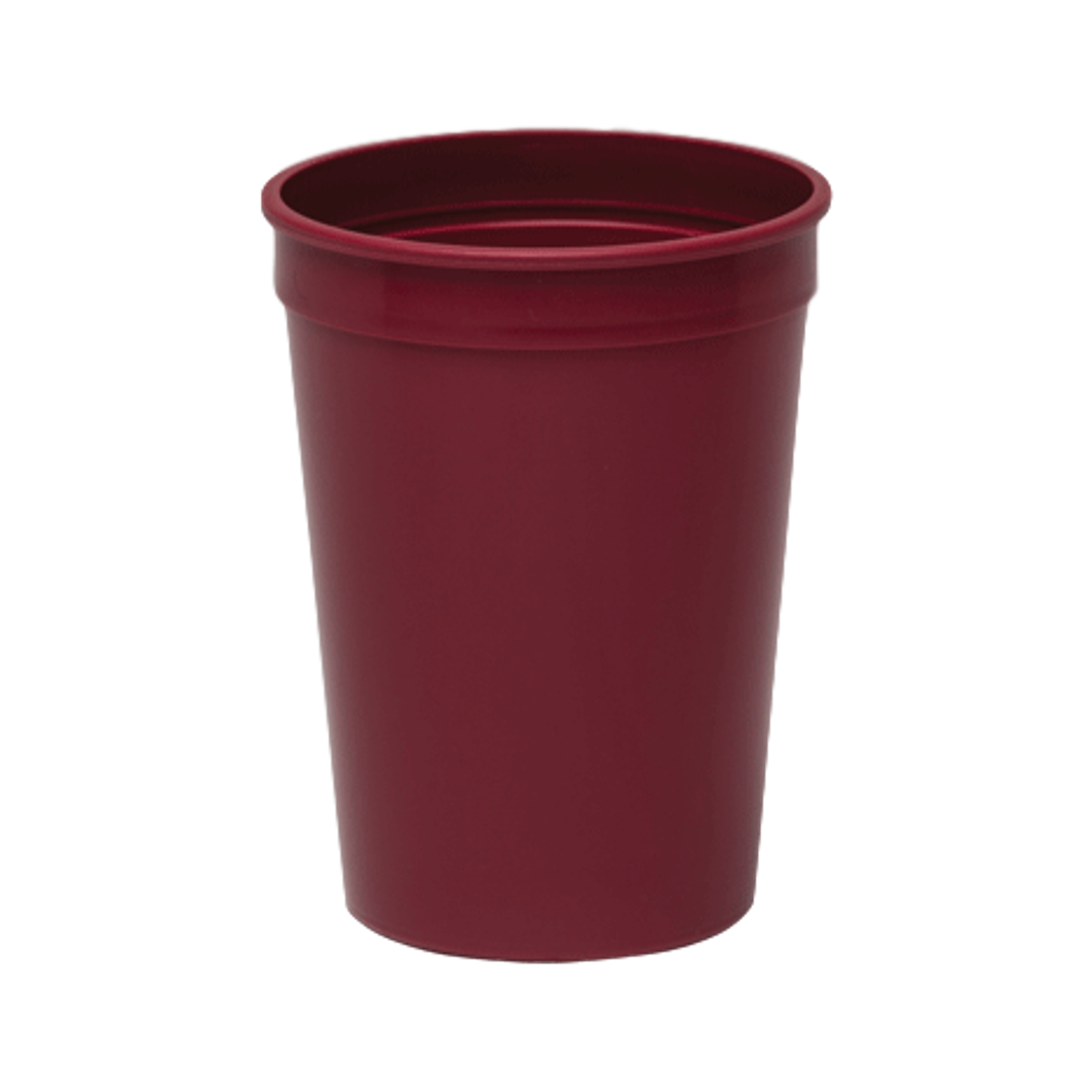 12 oz. Smooth Plastic Stadium Cup 18
