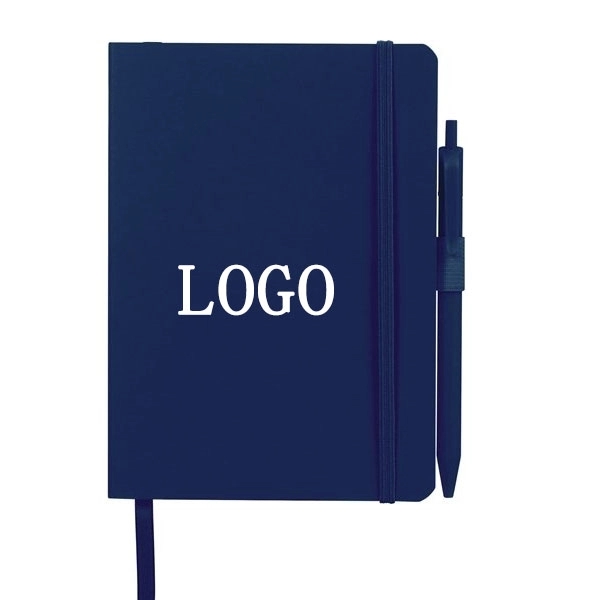 5" x 7" Soft Bound Notebook with Pen 3