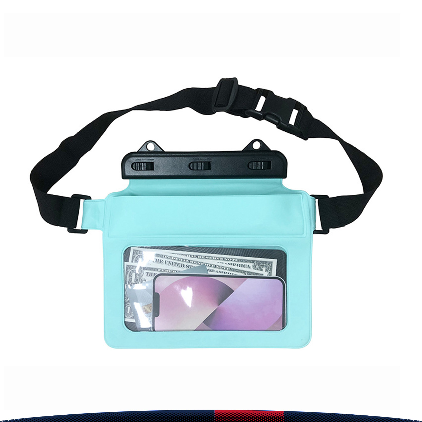 Valfa PVC Waterproof Waist Pouch 4