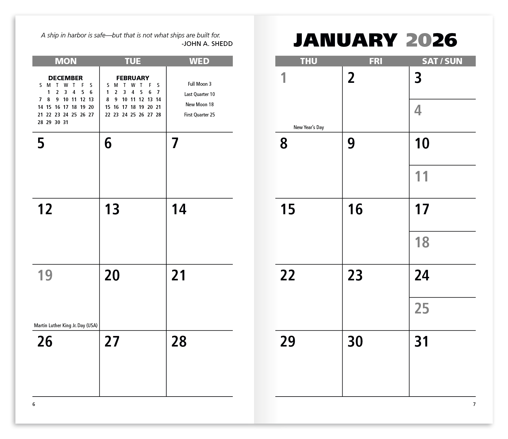 Good Value™ Value Monthly Pocket Planner 28
