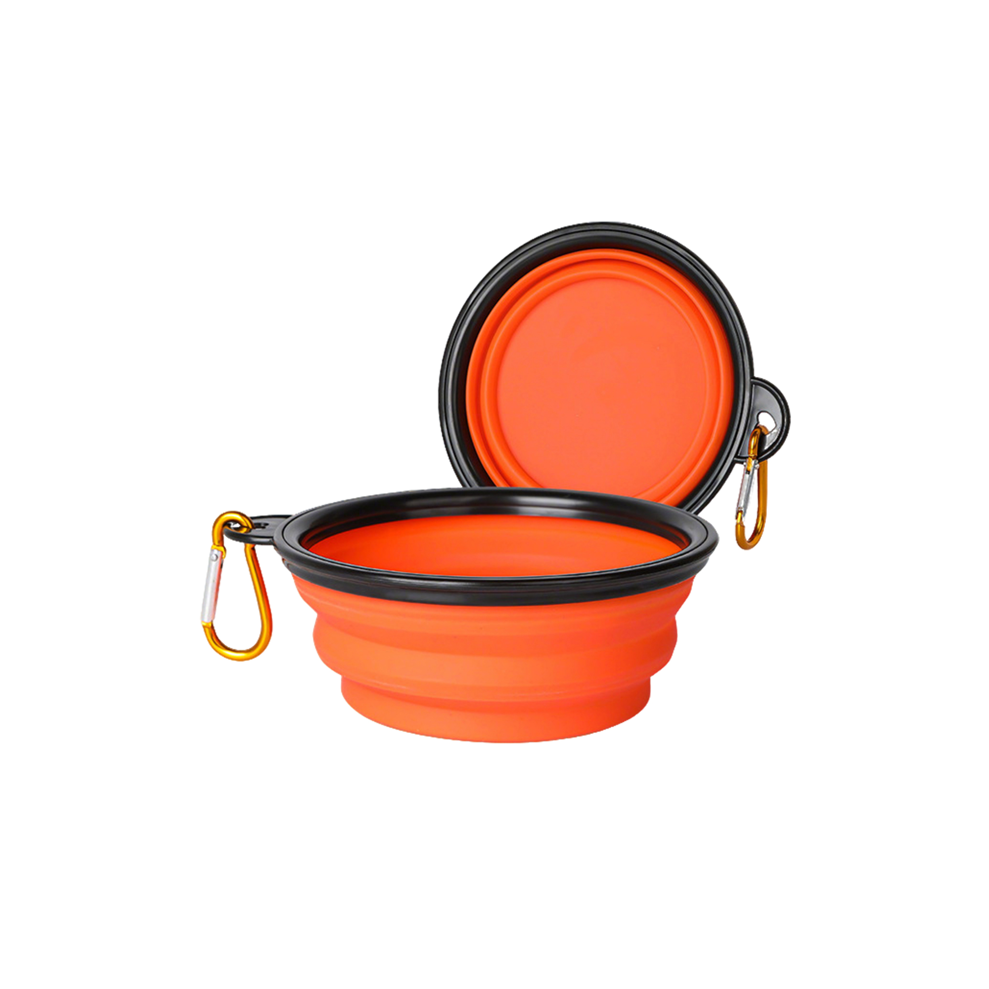 Collapsible Dog Bowl With Carabiner 12 Ounce Capacity 7