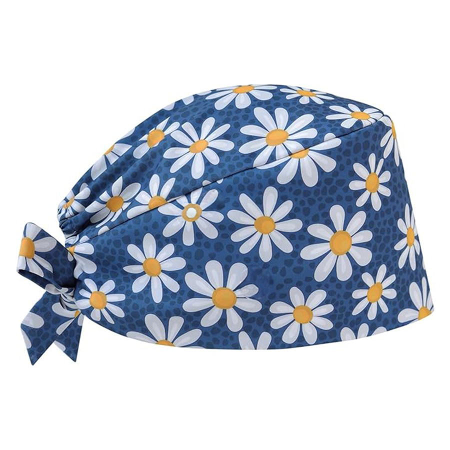 Full Color Tie-Back Scrub Cap 4