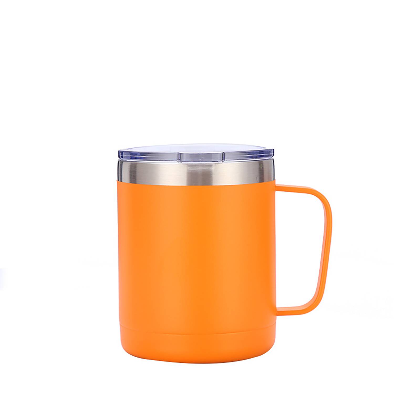 10oz Stainless Steel Insulated Travel Mug with Handle 7