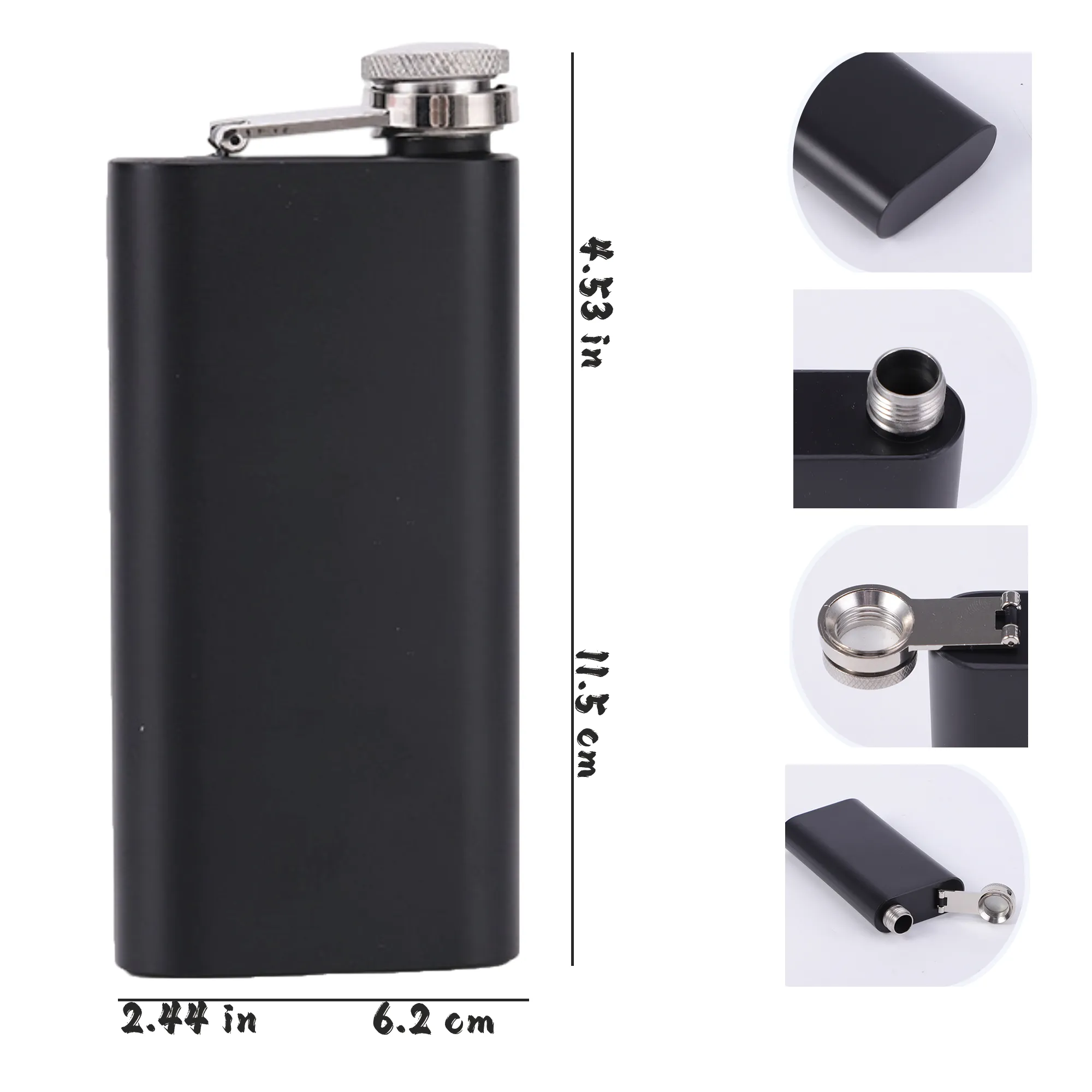 Outdoor Stainless Steel Flask, custom water bottle with logo imprint 5