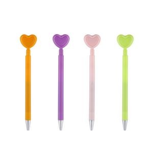 Heart Shaped Pen With Jumbo Refill 8
