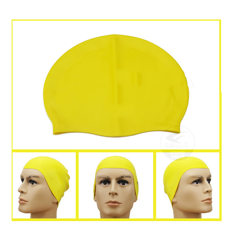 Adult swimming cap with customizable marking 3