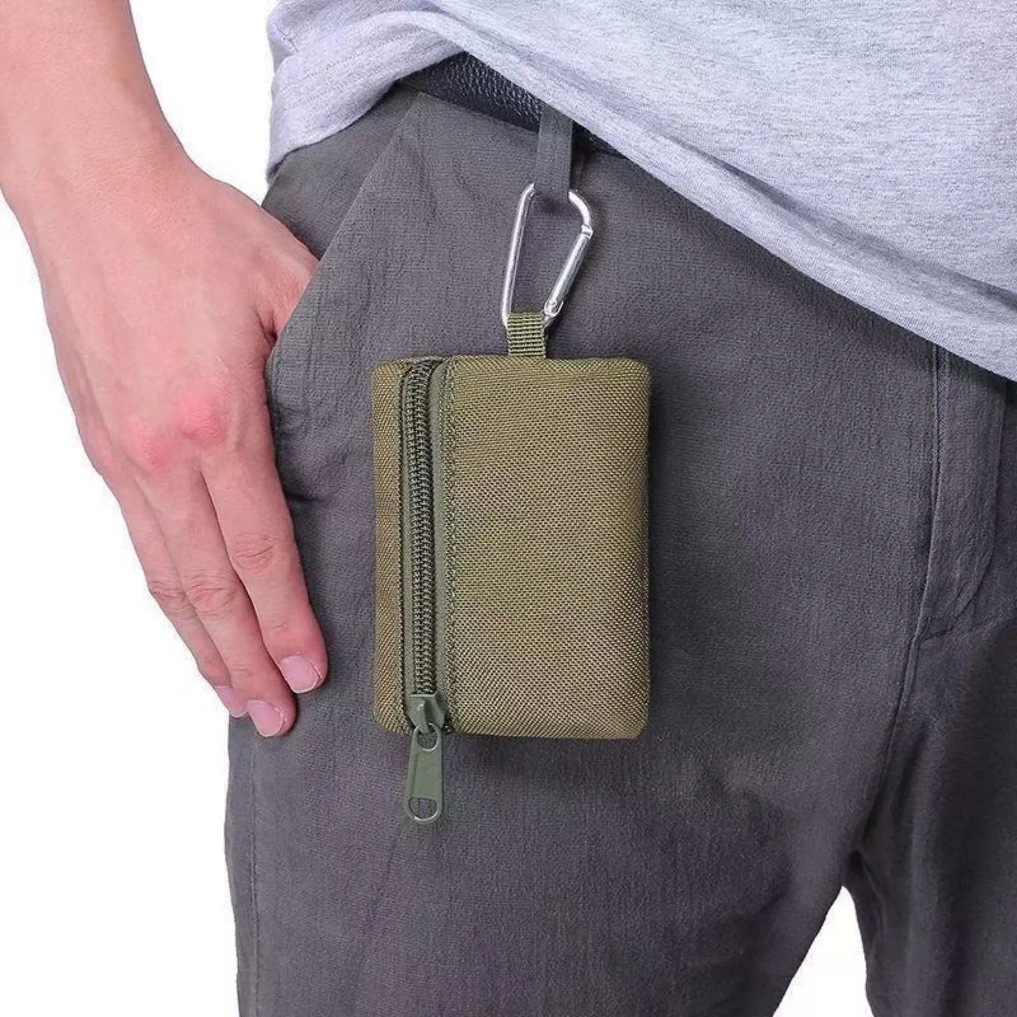 Pocket Coin Purse With Hook Mini Pouch 4
