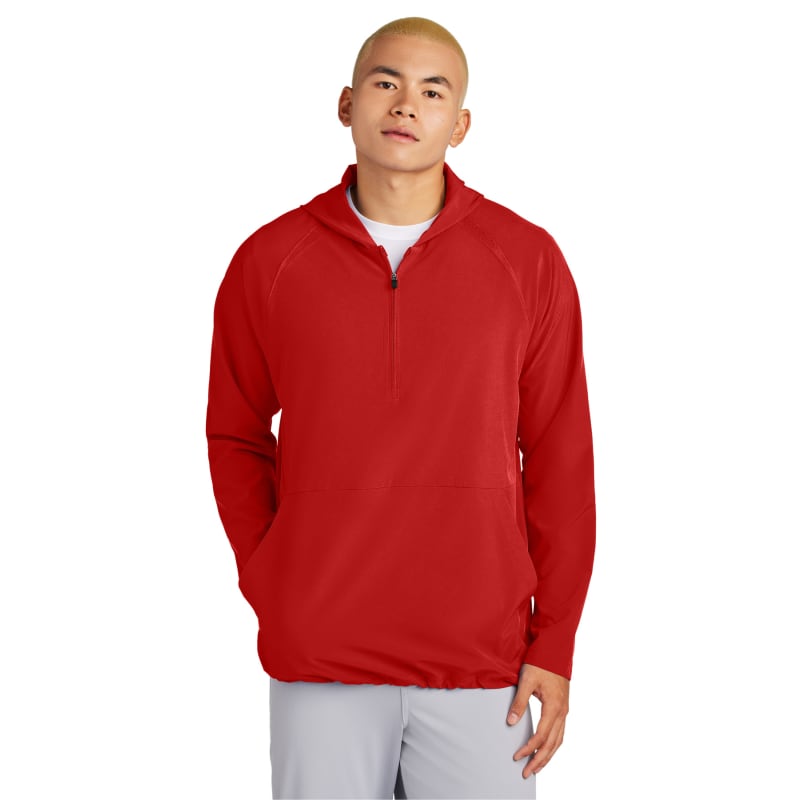 Sport-Tek Repeat 1/2-Zip Long Sleeve Hooded Jacket 8