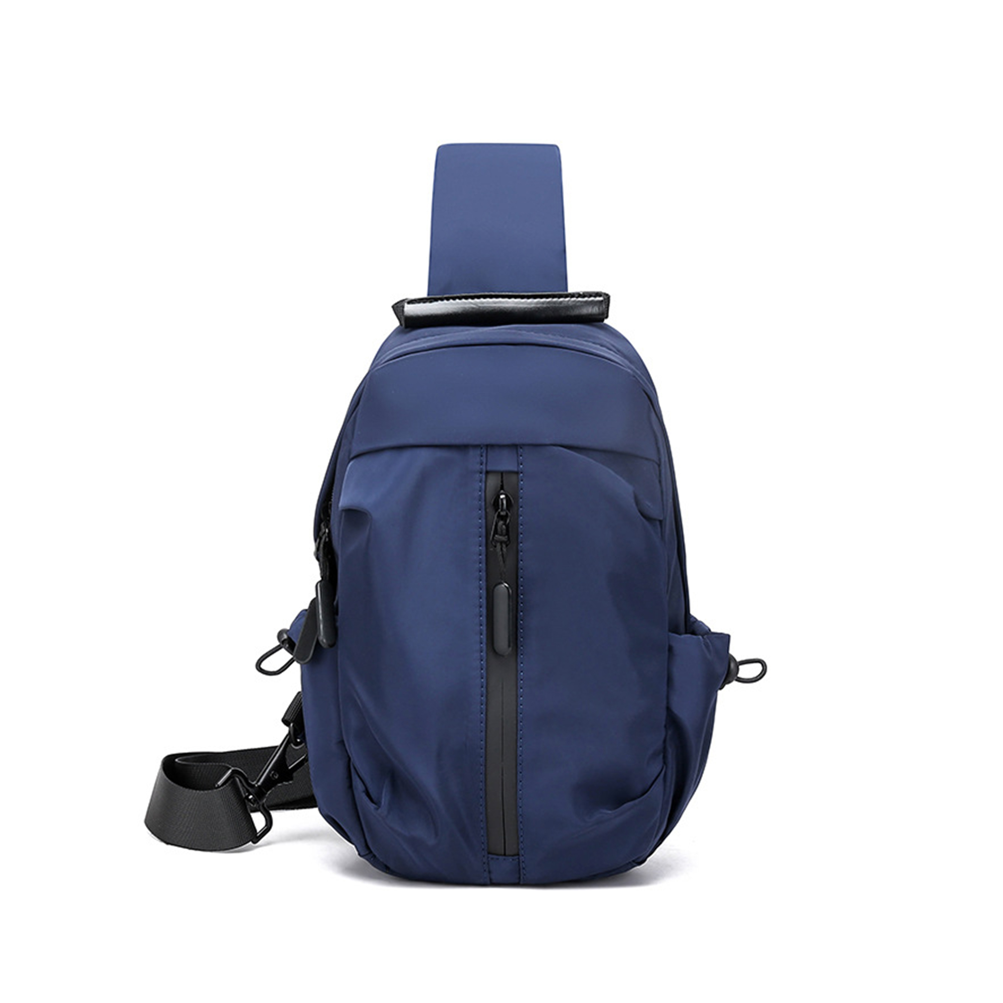 Water Resistant Crossbody Shoulder Bag With USB Port 11.8" 2