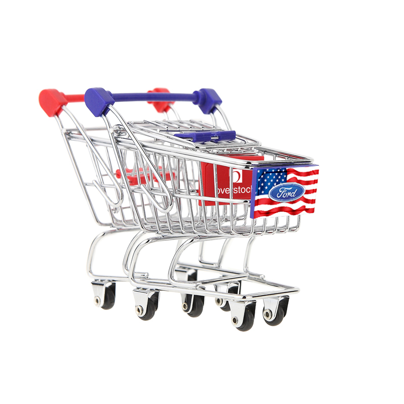 iPosh Mini Shopping Cart (Red)