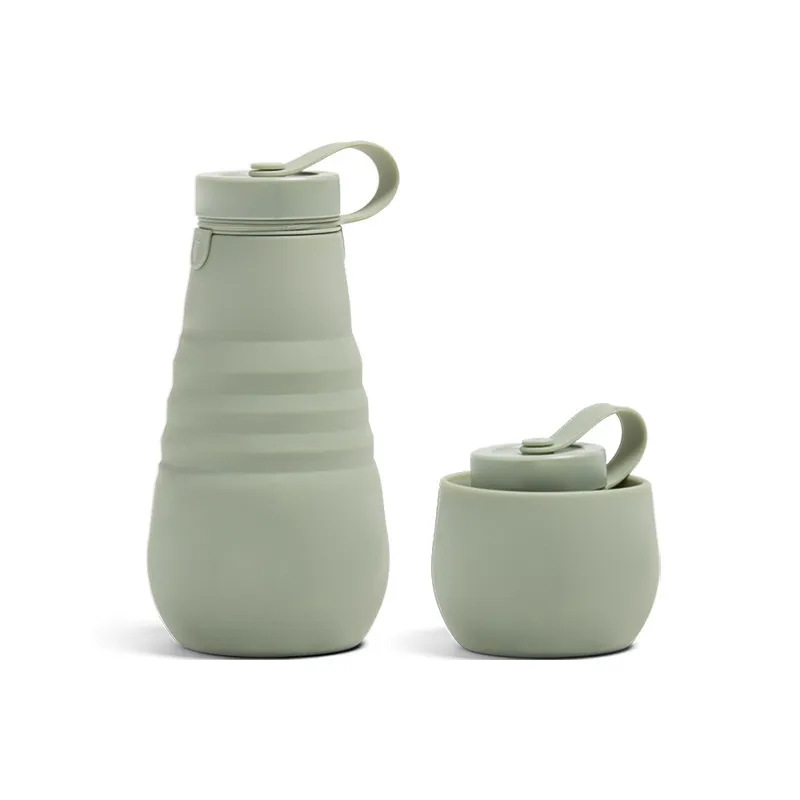 Customized sports water bottle foldable 4