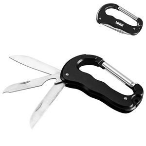 Multi Function Carabiner Knife With Bottle Opener 3