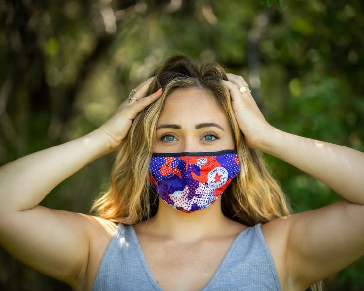 IMPORT Titan 3-Ply Dye-Sub Adult Face Mask w/ Adjustable Elastic Straps 20